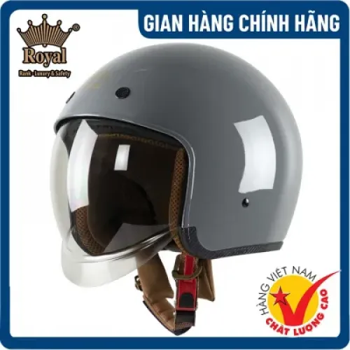 Mũ nón bảo hiểm 3/4 có kính chính hãng giá tốt thị trường